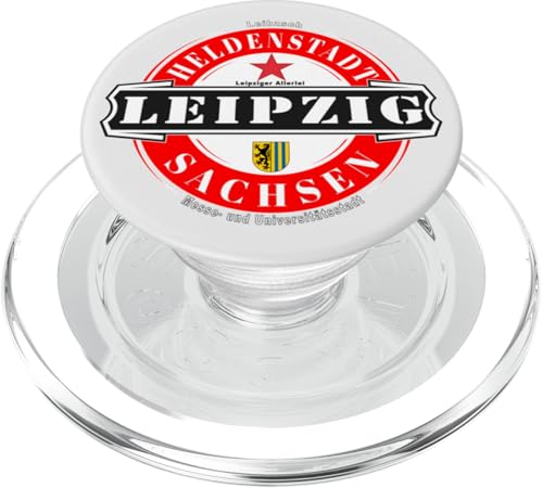 Leipzig Sachsen Ostdeutschland Deutschland Heldenstadt PopSockets PopGrip für MagSafe von Leipzig Sachsen Design