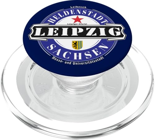 Leipzig Sachsen Ostdeutschland Deutschland Heldenstadt PopSockets PopGrip für MagSafe von Leipzig Sachsen Design