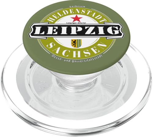 Leipzig Sachsen Ostdeutschland Deutschland Heldenstadt PopSockets PopGrip für MagSafe von Leipzig Sachsen Design