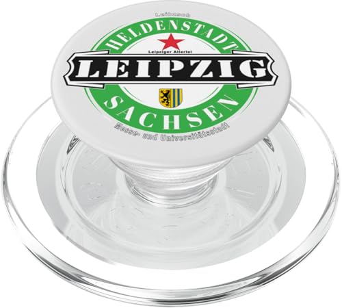 Leipzig Sachsen Ostdeutschland Deutschland Heldenstadt PopSockets PopGrip für MagSafe von Leipzig Sachsen Design