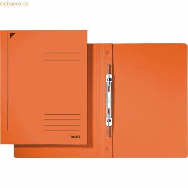 Leitz Spiralhefter A4 Karton kaufm. Heftung orange Leitz Spiralhefter A4 Karton kaufm. Heftung orange von Leitz