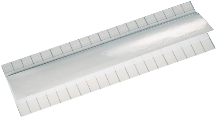 LEITZ Beschriftungsstreifen Unitab, (B)200 x (H)60 mm, weiß von Leitz