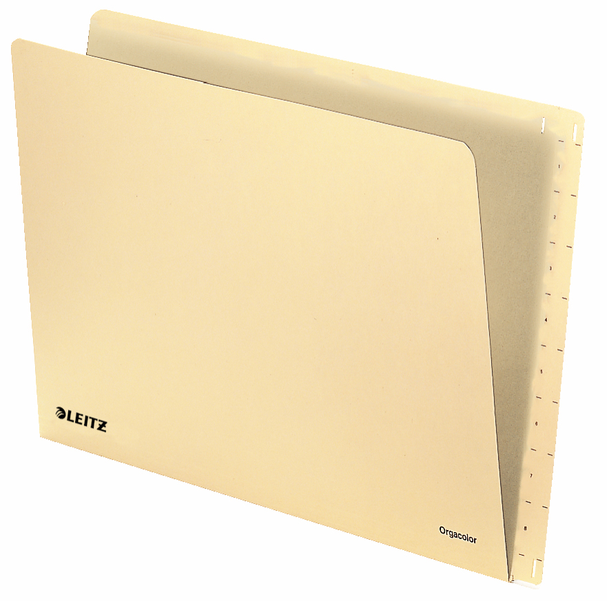 LEITZ Einstellmappe Orgacolor, A4, mit Tab, chamois LEITZ Einstellmappe Orgacolor, A4, mit Tab, chamois von Leitz