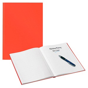 LEITZ Notizbuch Solid A4 liniert, hellrot Hardcover 160 Seiten LEITZ Notizbuch Solid A4 liniert, hellrot Hardcover 160 Seiten von Leitz