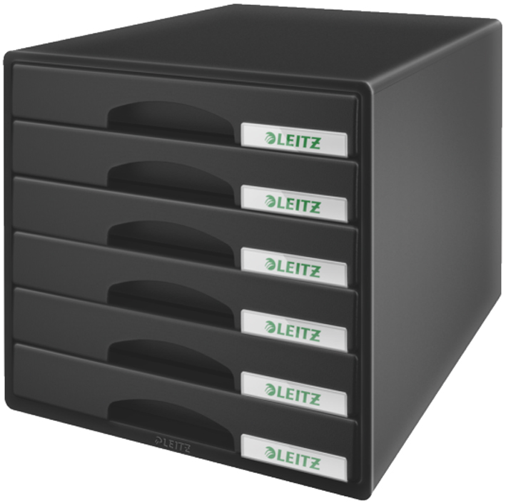 LEITZ Schubladenbox Plus, 6 Schübe, schwarz LEITZ Schubladenbox Plus, 6 Schübe, schwarz von Leitz