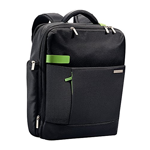 Leitz, Leichter und erweiterbarer Business-Rucksack, Für 15.6 Zoll Laptop oder Ultrabook, Traveller, Complete, Schwarz, 60170095 von Leitz