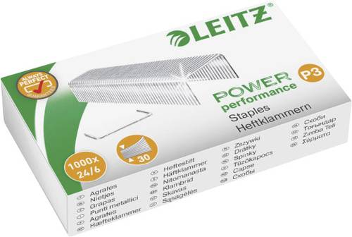 Leitz 5570-00-00 Typ (Heftklammern): 24/6 Heftklammer 1000 St. Heftleistung: 30 Bl von Leitz