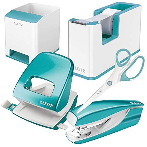 Leitz Duo Colour Klebeband-Tischabroller, WOW, Set Eisblau Leitz Duo Colour Klebeband-Tischabroller, WOW, Set Eisblau von Leitz