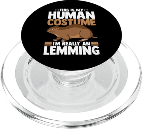 Lemming Nagetier Lustige Tiere Niedliches Haustier PopSockets PopGrip für MagSafe von Lemming Rodent