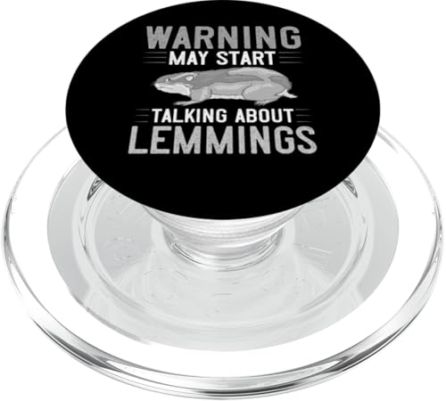 Lemming Nagetier Lustige Tiere Niedliches Haustier PopSockets PopGrip für MagSafe von Lemming Rodent