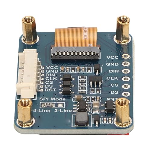 LenTLy RGB-Modul, 0,96 Zoll, 256 Kontrastverhältnis, Klares Display, 3-Draht-Schnittstellen, PCB-LCD-Anzeigemodul für Motherboard von LenTLy