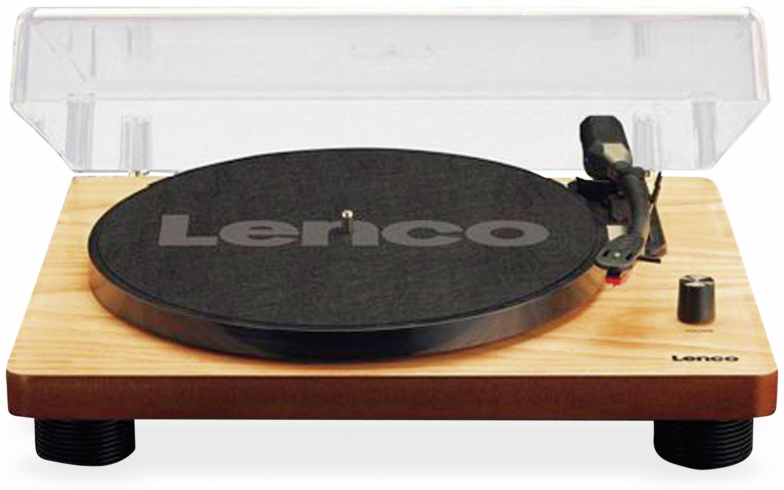 LENCO Plattenspieler LS-50, USB, holz, mit integrierten Lautsprechern von Lenco