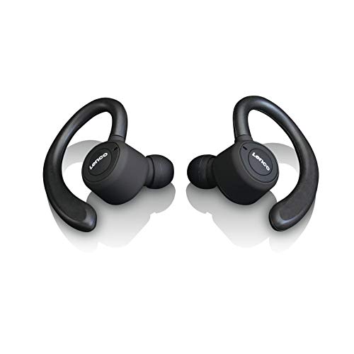 Lenco EPB-460 Bluetooth Kopfhörer - True Wireless In-Ear Kopfhörer mit Lade-Etui 1800mAh - 6 Stunden Spielzeit - IPX5 Wasserdicht - Bluetooth V.5 - Sport Ohrhörer von Lenco