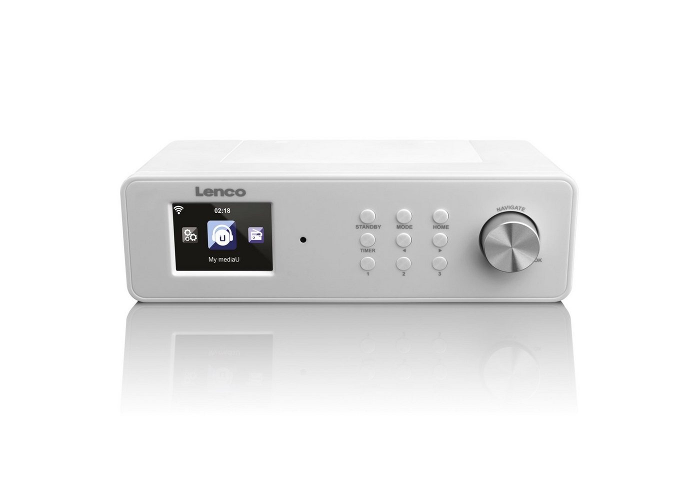 Lenco KCR-2014 Internet-Radio (FM-Tuner) von Lenco