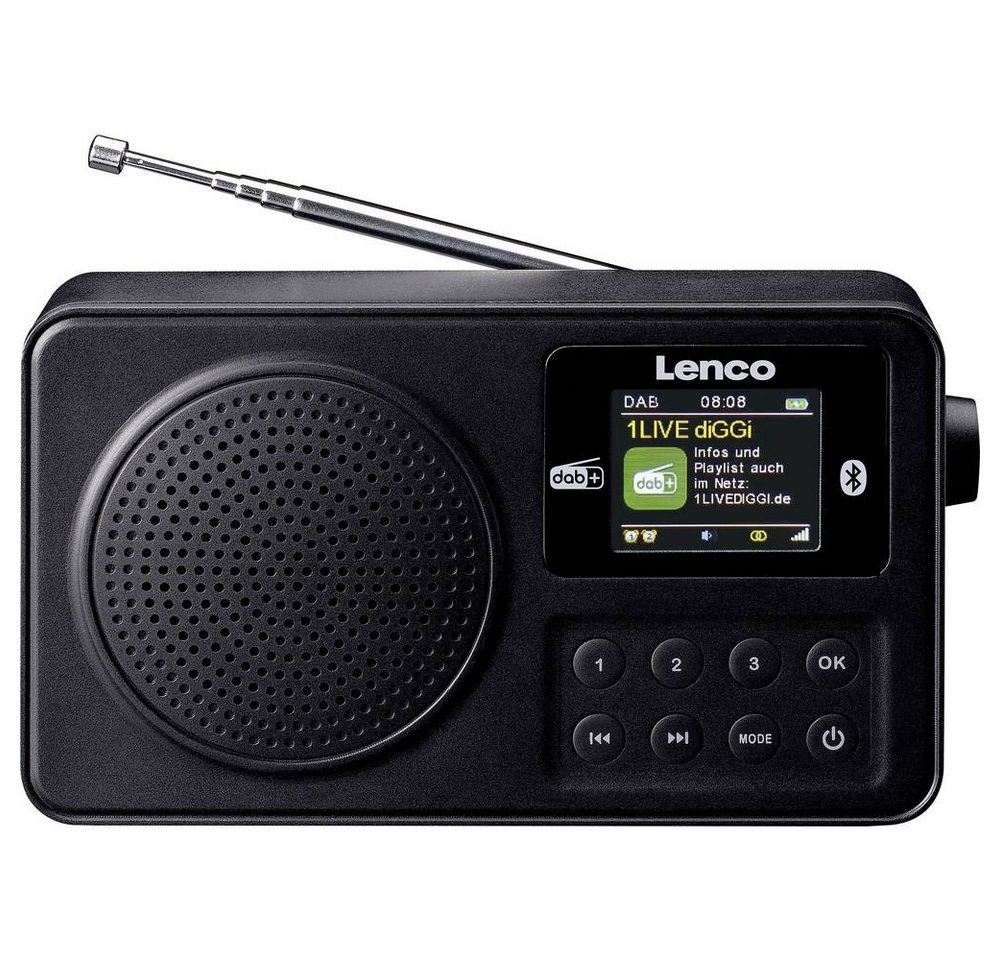 Lenco Portables DAB+/UKW Radio mit Bluetooth Radio Lenco Portables DAB+/UKW Radio mit Bluetooth Radio von Lenco