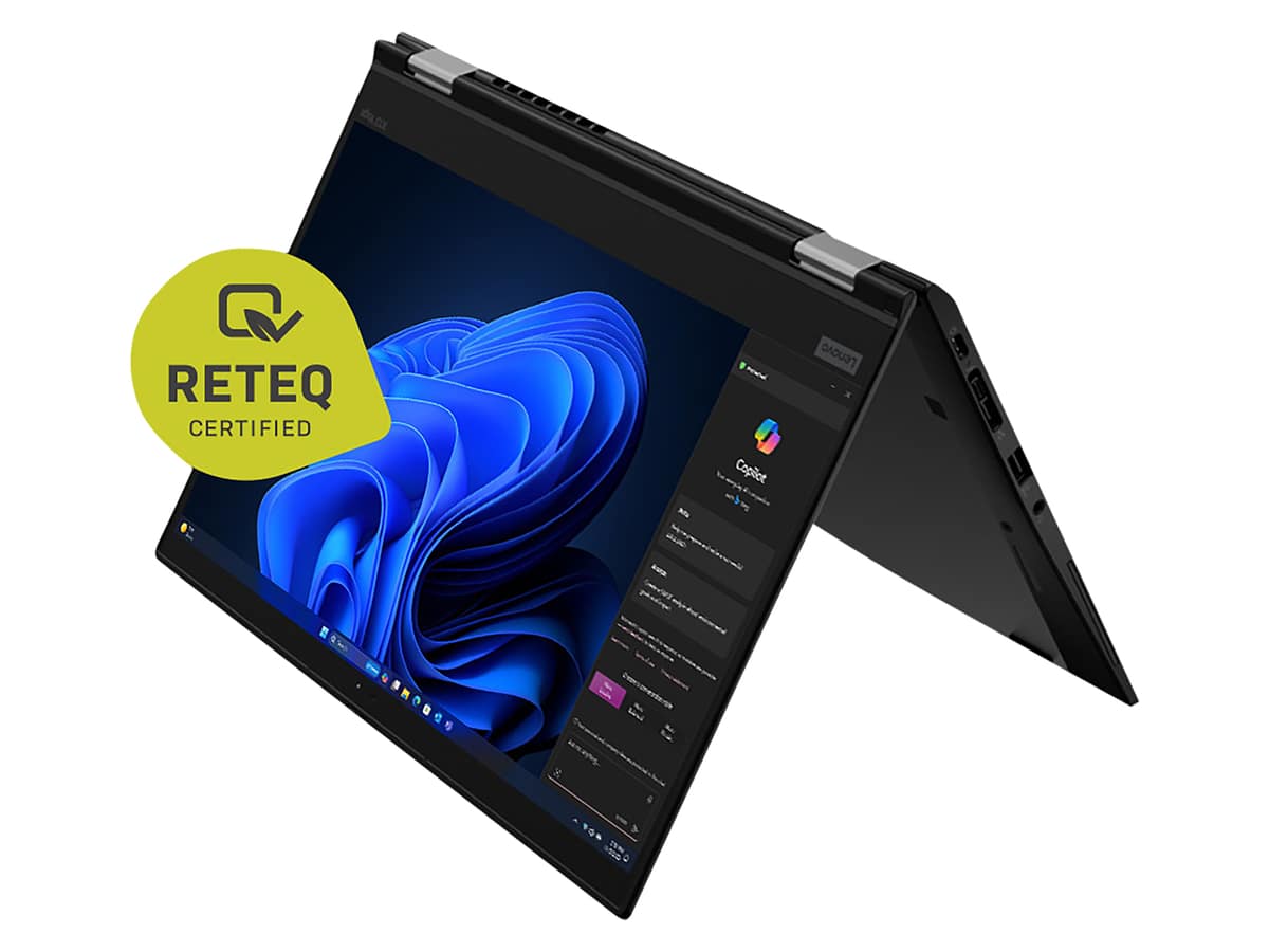 LENOVO Notebook THINKPAD X13 Yoga, 33,8 cm (13,3"), i7, 16GB, 1TB, Win11Pro, refurbished von Lenovo