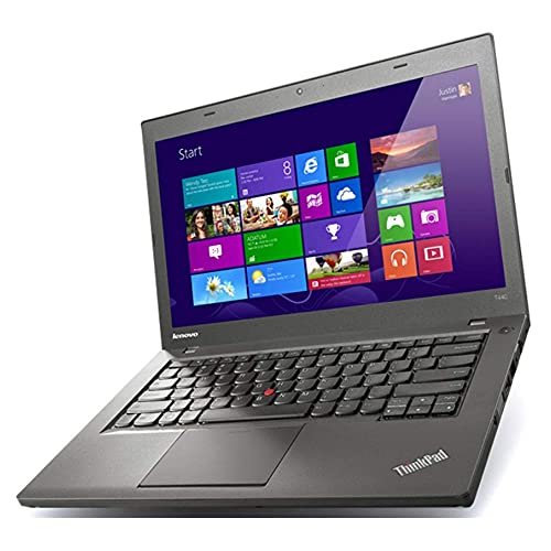 Lenovo 14 Zoll ThinkPad T450s Ultrabook - HDF+ (1600 x 900) Core i5-5300U 8GB 128GB SSD WebCam WiFi Bluetooth USB 3.0 Windows 10 Pro Laptop (Italienische Tastatur) (Überholt) der-T44 0-8GB-240GB-SSD) von Lenovo