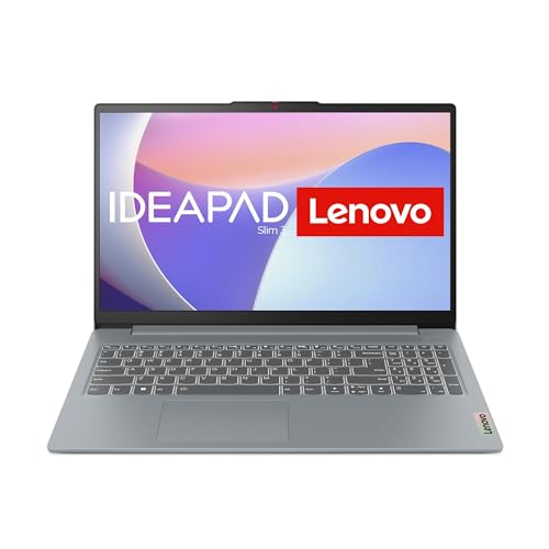 Lenovo IdeaPad Slim 3i Laptop | 15,6" Full HD Display | Intel Core i3-N305 | 8GB RAM | 256GB SSD | Intel UHD Grafik | Win11 Home | QWERTZ | grau | 3 Monate Premium Care von Lenovo