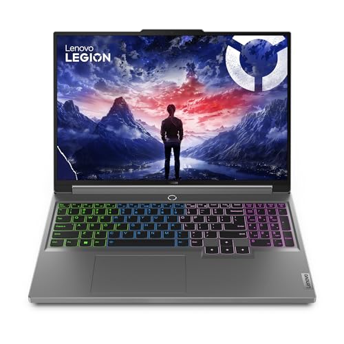 Lenovo Legion 5 Gaming Laptop | 16" WQXGA 16:10 Display | 240Hz | Intel Core i9-14900HX | 16GB RAM | 1TB SSD | NVIDIA GeForce RTX 4060 TGP 140W | G-sync | QWERTZ | grau | AI Chip LA1 von Lenovo