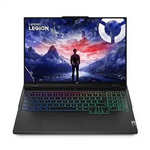 Lenovo Legion Pro 7 Gaming Laptop | 16" WQXGA 16:10 Display | 240Hz | Intel Core i9 14900HX | 32GB RAM | 1TB SSD |NVIDIA GeForce RTX4090 TGP 175W | G-Sync | Win11 | QWERTZ | schwarz | AI LA2-Q von Lenovo