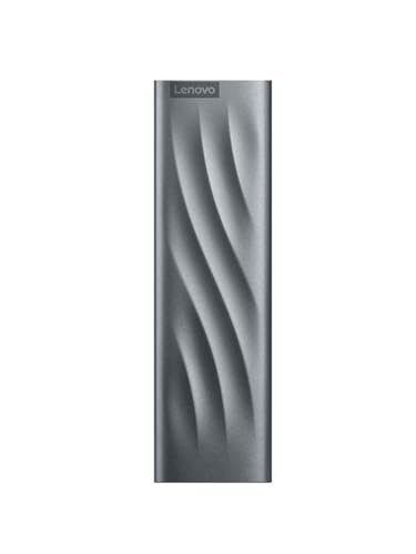 Lenovo PS8 Portable SSD | 4TB SSD | 1050 MB/s | USB 3.2 Gen 2 | USB-C | Metallgehäuse | grau von Lenovo