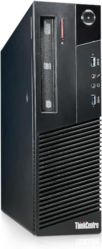 Lenovo ThinkCentre M93 SFF PC-Desktop-Computer, Core i5-4570, 16 GB RAM-Speicher, 512 GB SSD-Festplatte, DVD-Player, Win 11 Pro, USB-WLAN (überholt) von Lenovo