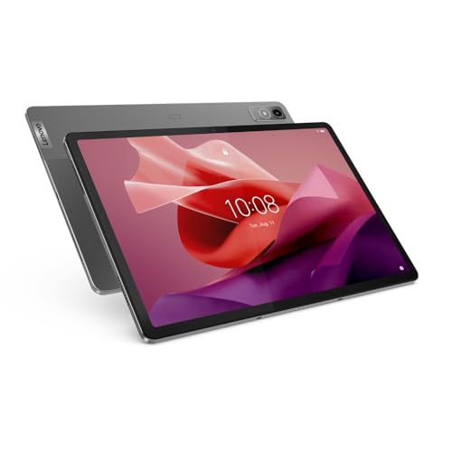 Lenovo Tab P12 – Tablet 12,7 Zoll, 3 K, MediaTek Dimensity 7050, 8 GB RAM, 128 GB erweiterbar auf 1 TB, 4 Lautsprecher, WiFi 6 + Bluetooth 5.1, Android 13 Tab Pen Plus – Grau von Lenovo