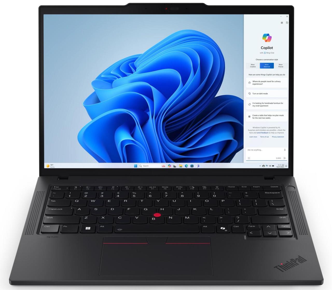 Lenovo ThinkPad T14 Gen 5 Intel Core Ultra 7 155U Notebook 35,6 cm (14") von Lenovo