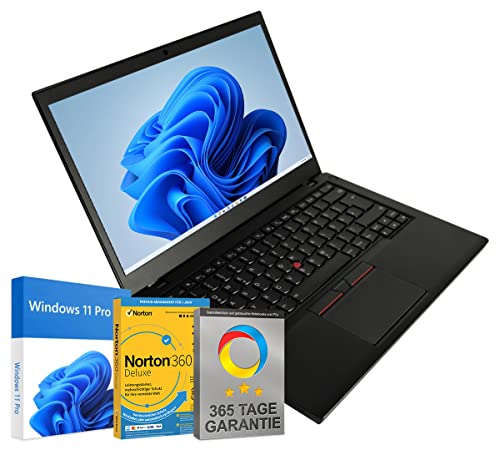 Lenovo ThinkPad T450s 14 Zoll Full HD Laptop Intel Core i5-5300U@ bis zu 2,9 GHz 8 GB 256 GB SSD mit Windows 11 Pro & GRATIS Antiviren-Software inkl. 365 Tage Garantie (Generalüberholt) von Lenovo