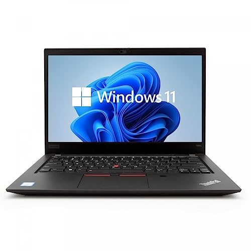 Lenovo ThinkPad T480s Laptop | 14 Zoll | 1920 x 1080 Touch | Intel Core i5-8250U | 24 DDR4 RAM | 512 GB NVMe | DE-QWERTZ | Windows 11 Pro | 1 Jahr Garantie | (Generalüberholt) von Lenovo