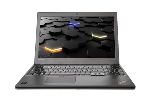 Lenovo ThinkPad T550 (15.6 Zoll / FHD) Ultrabook - Core i5 (5.Gen), 8GB RAM, 250GB SSD, Webcam, SmartCard-Reader, Bluetooth, Windows 10 Pro (Generalüberholt) von Lenovo