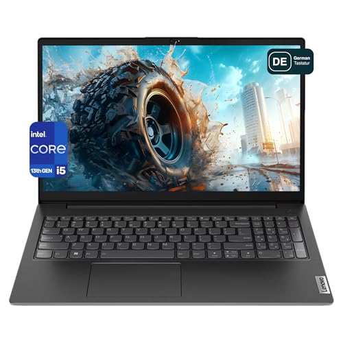 Lenovo V15 G4 Laptop, Intel Core i5-13420H, 16 GB DDR4 RAM, 1 TB PCIe SSD, 15.6" FHD, Intel UHD Graphics, QWERTZ Tastatur, Windows 11 Pro, Black von Lenovo