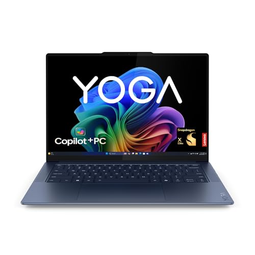 Lenovo Yoga Slim 7X Laptop | Copilot+ PC | 14,5" 3K OLED 90Hz Display | Qualcomm Snapdragon X1 Elite | 32GB RAM | 1TB SSD | Integrierte Grafik | Win11 Home | QWERTZ | 1,28kg | blau von Lenovo