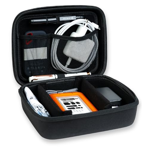 Lens-Aid Organizer Case für Kamera- & Technik-Zubehör: Hard Case Tasche zur Aufbewahrung auf Reisen | Schutz für USB-Kabel, Akkus, Festplatte, Powerbank, Adapter von LENS-AID