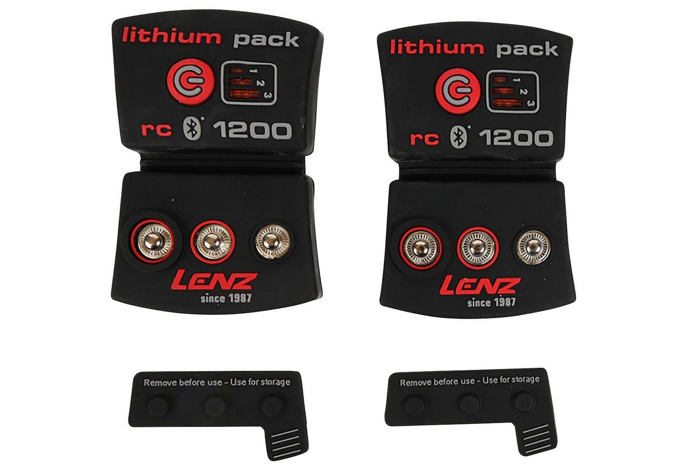 Lenz Products Lithium Pack rcB 1200, 2er-Set Akku Lenz Products Lithium Pack rcB 1200, 2er-Set Akku von Lenz Products