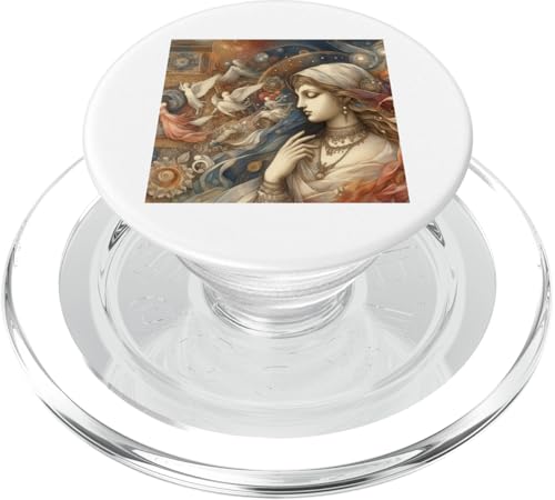 Da Vinci Mann Frau PopSockets PopGrip für MagSafe von Leonardo Da Vinci