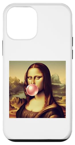 Hülle für iPhone 12 mini Leonardo Da Vinci Mona Lisa Lustig von Leonardo Da Vinci