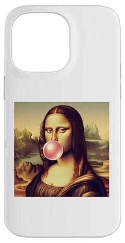 Hülle für iPhone 14 Pro Max Leonardo Da Vinci Mona Lisa Lustig von Leonardo Da Vinci