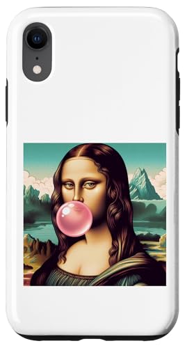 Hülle für iPhone XR Mona Lisa Lustiges Grafikgeschenk von Leonardo Da Vinci