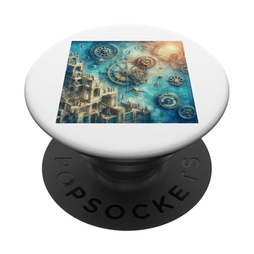 Leonardo Da Vinci Mann PopSockets Klebender PopGrip von Leonardo Da Vinci