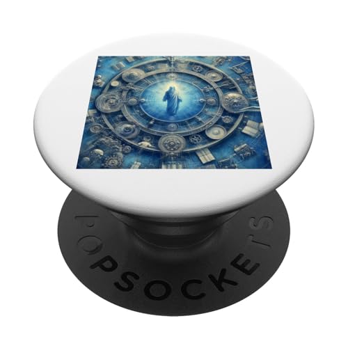 Leonardo Da Vinci Mann PopSockets Klebender PopGrip von Leonardo Da Vinci