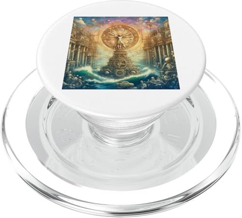 Leonardo Da Vinci Mann PopSockets PopGrip für MagSafe von Leonardo Da Vinci