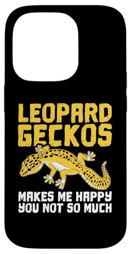 Hülle für iPhone 14 Pro Leopard Gecko Lustige Tiere Eidechse Haustier von Leopard Gecko