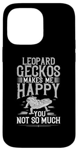 Hülle für iPhone 14 Pro Max Leopard Gecko Lustige Tiere Eidechse Haustier von Leopard Gecko