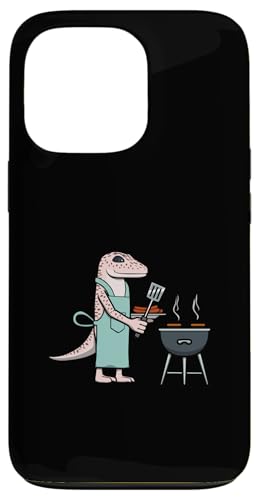 Gecko Grillen Hobby-Grillmeister Hülle für iPhone 13 Pro von Leopardgecko Reptilien Hobby Eidechsen