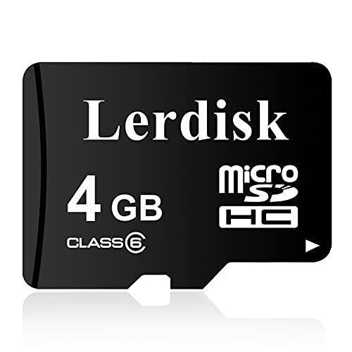Lerdisk Fabrik Großhandel Micro SD-Karte 4GB MicroSDHC Klasse 6 in großen Mengen hergestellt von autorisiertem Lizenznehmer der 3C Group (4GB) von Lerdisk