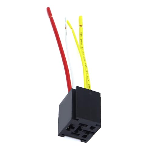 80A Relays Quadrat Sockel Kabelbaum Für Auto Motorräder Automobillichter Hochwertige Geräte Einfache Installation 80A Relays Quadrat Sockel Kabelbaum Für Auto Motorräder Automobillichter Hochwertige Geräte Einfache Installation von Lerpwige