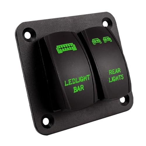 Auto Pre Kable Schalter 2 Banden/3 Gangrocker Schaltertafel Für Einfache Installationsfahrzeuge Marine Automobilanwendungen Auto Pre Kable Schalter 2 Banden/3 Gangrocker Schaltertafel Für Einfache Installationsfahrzeuge Marine Automobilanwendungen von Lerpwige