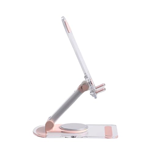 Lerpwige 360 Grad Rotierende Mobiltelefonhalterung Klare Faltbare Tabletop Tablet Crade Telefonständer Halterung Lerpwige 360 Grad Rotierende Mobiltelefonhalterung Klare Faltbare Tabletop Tablet Crade Telefonständer Halterung von Lerpwige