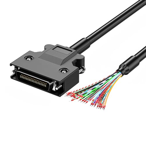 Lerpwige Professionelles SCSI-Kabel mit Klemmen, doppelte Abschirmung, CN14P, CN20P, CN26P, CN36P, CN50P, passend für Scanner/Brenner von Lerpwige